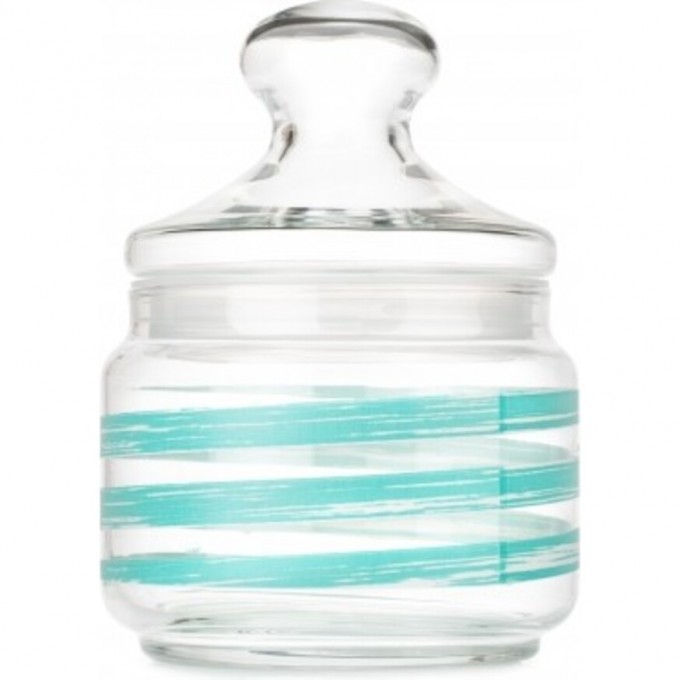 Банка для продуктов LUMINARC БРАШМАНИЯ ТЮРКУАЗ  0.5 л Q5964