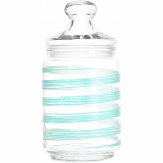 Банка для продуктов LUMINARC БРАШМАНИЯ ТЮРКУАЗ 1л Q6103