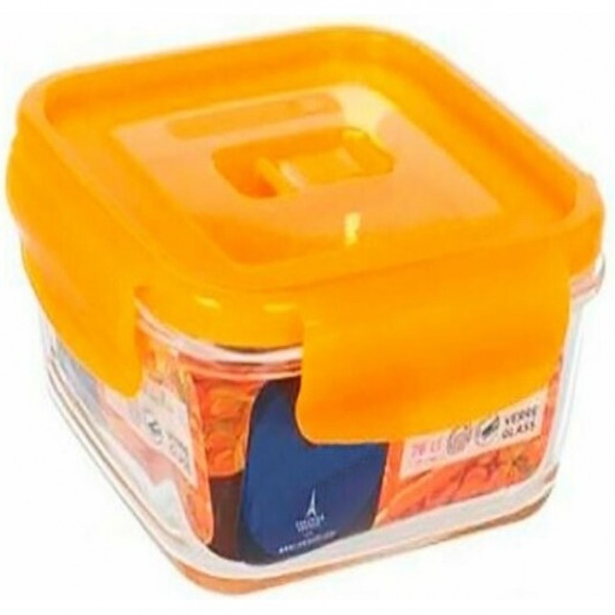 Контейнер LUMINARC PUREBOX ACTIVE NEON ОРАНЖЕВЫЙ 760мл квадратный P4566ORANGE