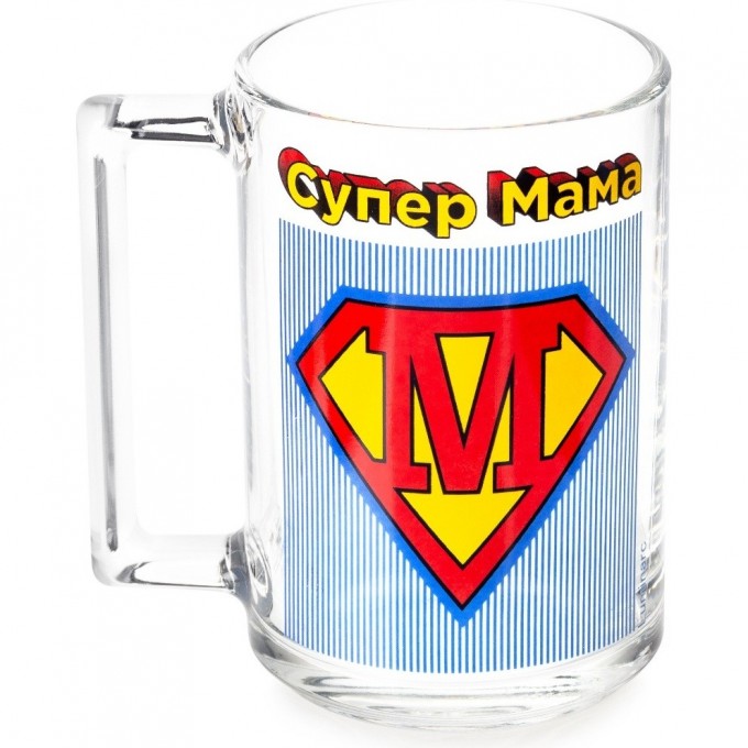 Кружка LUMINARC FITNESS (ФИТНЕСС) СУПЕР МАМА 320мл 1шт Q4034