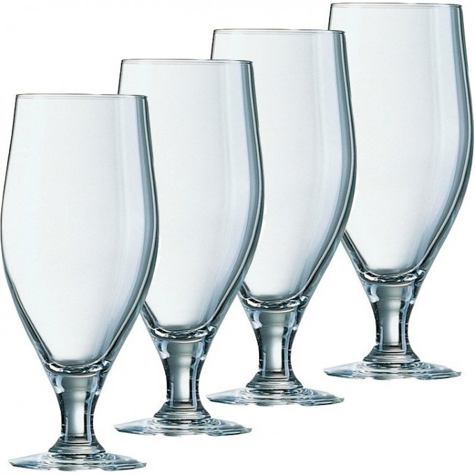 Набор бокалов для пива LUMINARC ВРЕМЯ ДЕГУСТАЦИЙ ТЮЛЬПАН 620 мл, 4 шт P9241