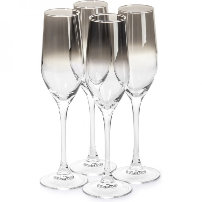 Набор бокалов для шампанского LUMINARC СЕЛЕСТ СЕРЕБРЯНАЯ ДЫМКА 160 мл, 4 шт O0092