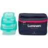 Набор LUMINARC KEEP'N'BOX 3 предмета + термосумка (синяя) в подарок Q1978
