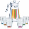 Набор питьевой LUMINARC RAINBOW DIAMOND 7 предметов P1080