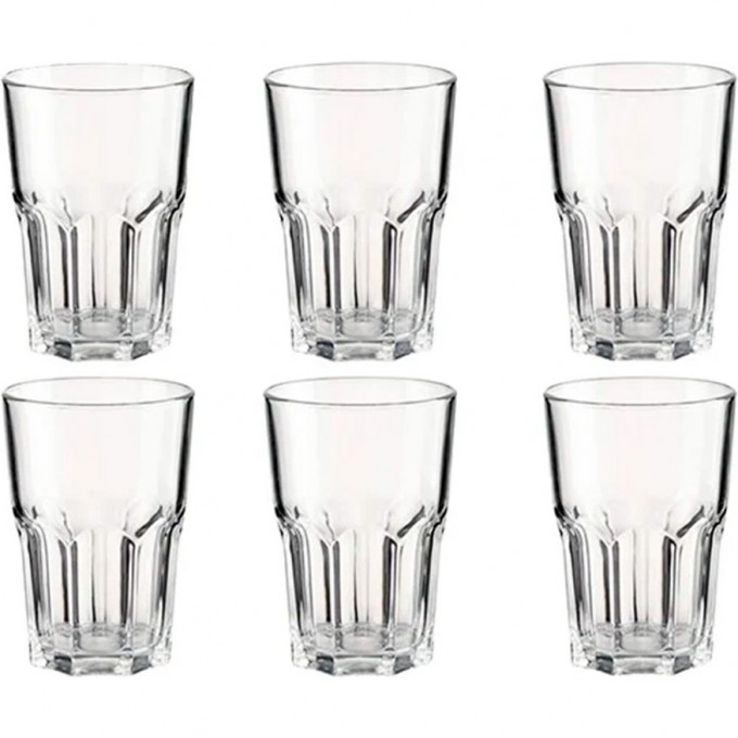 Набор стаканов LUMINARC НОВАЯ АМЕРИКА 6 шт 350 мл высокие J2889