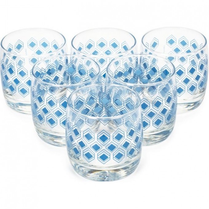 Набор стаканов LUMINARC РОМБ ТОПАЗ 6 шт 310 мл низкие SO0028