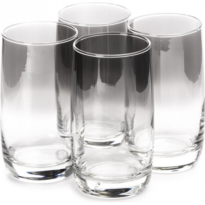 Набор стаканов LUMINARC СЕРЕБРЯНАЯ ДЫМКА 4 шт 330 мл высокие O0249