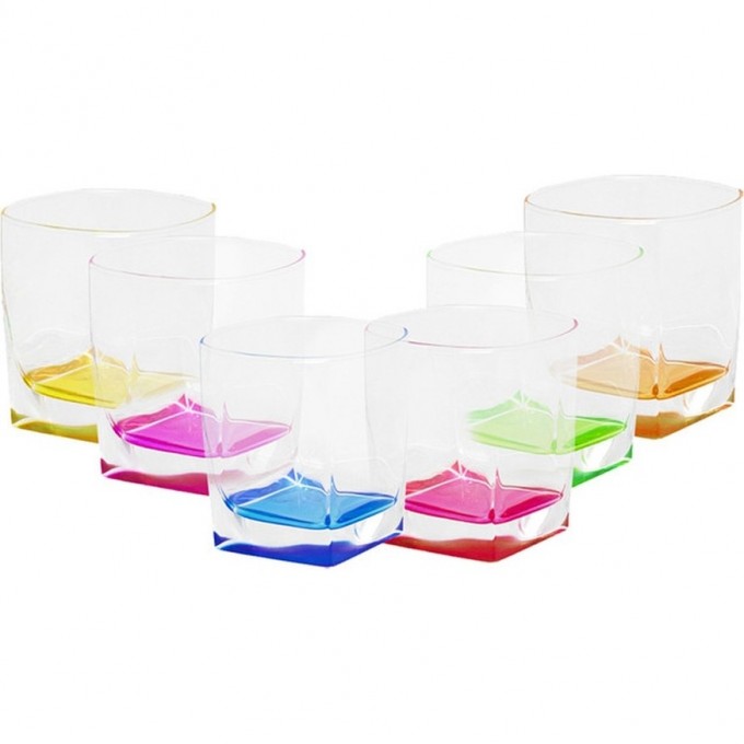 Набор стаканов LUMINARC STERLING RAINBOW 300 мл низкий 6 шт N0780