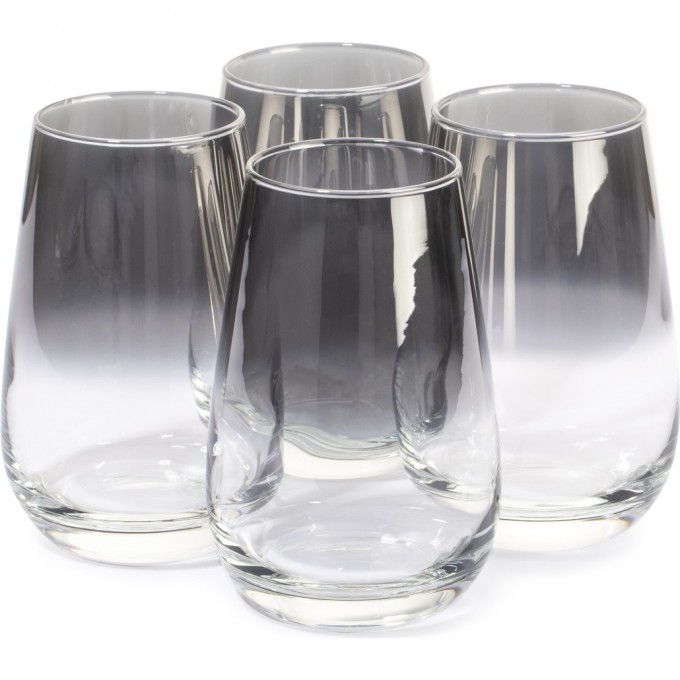 Набор стаканов высоких LUMINARC СИР ДЕ КОНЬЯК СЕРЕБРЯНАЯ ДЫМКА 350 мл, 4 шт O0095