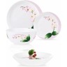 Сервиз LUMINARC PINK ORCHID с салатником, 46 предметов P9939