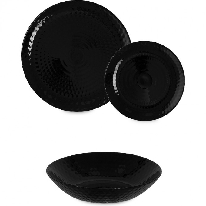Столовый набор LUMINARC PAMPILLE BLACK, 18 предметов Q6157