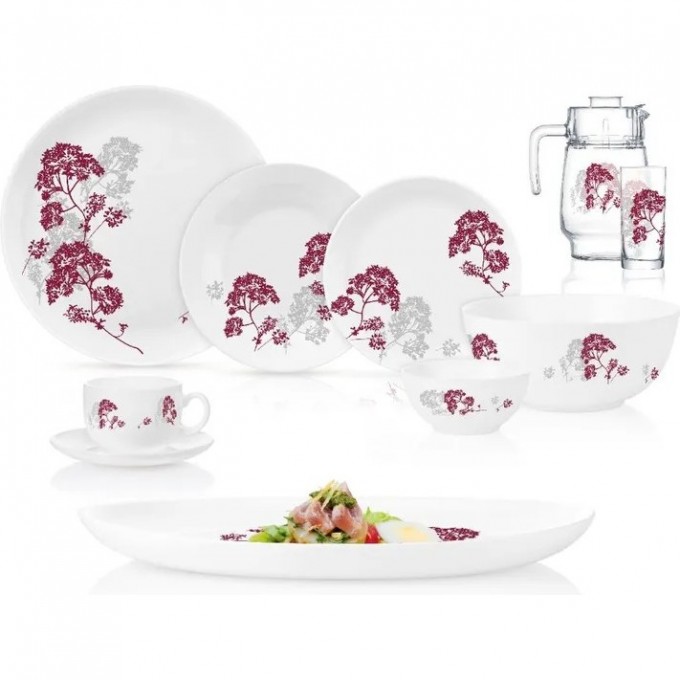 Столовый сервиз LUMINARC DIWALI SECRET (ДИВАЛИ СЕКРЕТ) 46 предметов P0333