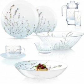 Столовый сервиз LUMINARC SIMPLY TROMPETTE TURQUOISE (СИМПЛИ ТРОМПЕТТ ТЮРКУАЗ) 44 предмета Столовый сервиз LUMINARC SIMPLY TROMPETTE TURQUOISE (СИМПЛИ ТРОМПЕТТ ТЮРКУАЗ) 44 предмета