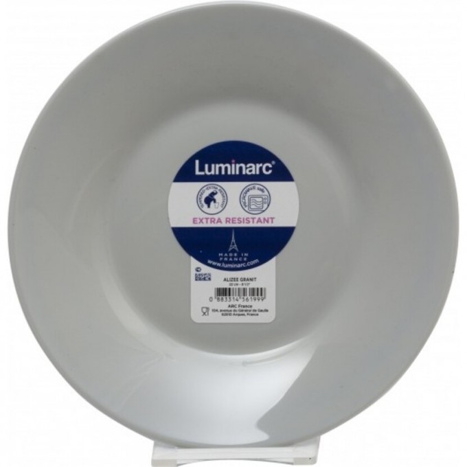Тарелка десертная LUMINARC АЛИЗЕ ГРАНИТ 22 см L7078