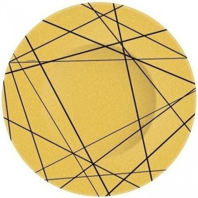 Тарелка обеденная LUMINARC DELNICE GOLD 25 см Q8794
